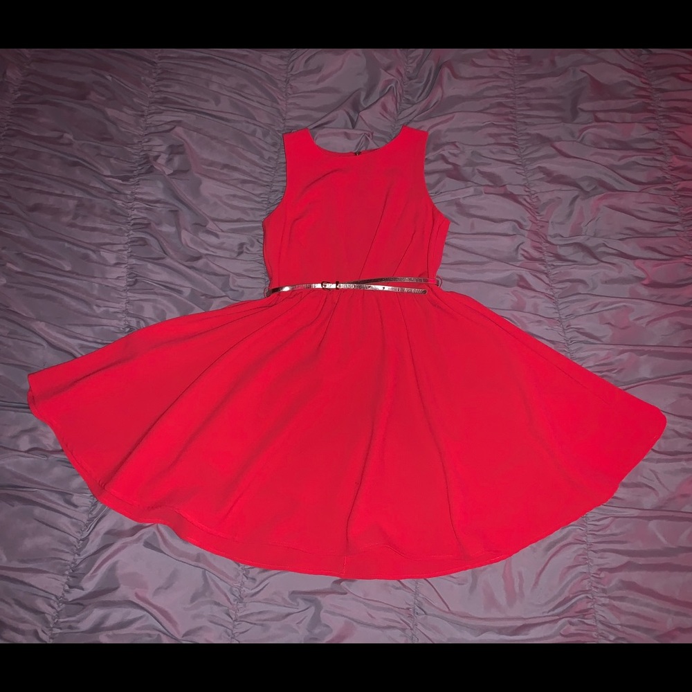 girls’ fit and flare dress